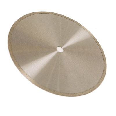 Cold Press 14 Inch 350×2.2/3.2×10×25.4mm×24T Continuous Rim Diamond Blade For Angle Grinder