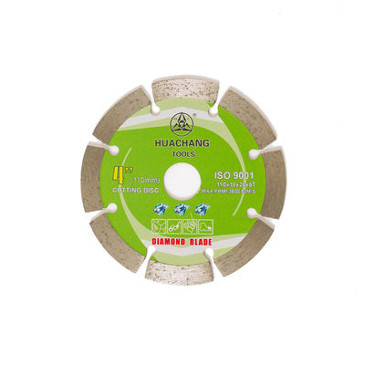 Cold Press 4.3inch 110×1.2/1.8×10×20×8T high quality Segmented Diamond Blade For General Purpose With Long Life
