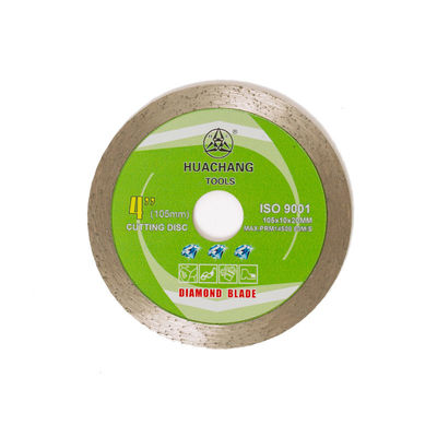 105×1.2×20MM 4 Inch Continuous Rim Diamond Blade For Tile Masonry