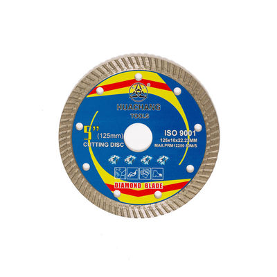 Hot Press High Quality 5inch '125×1.2/2.0×10×22.23mm Porcelain Diamond Blade65Mn Steel Body With Long Cutting Life