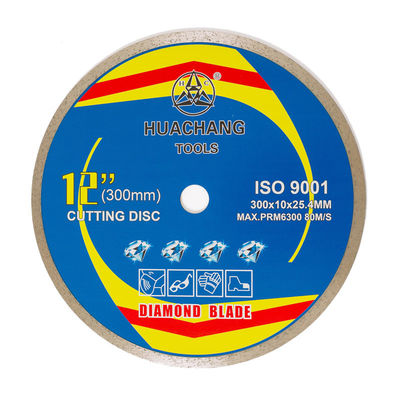 12inch '300×2.0/3.0×10×25.4mm Hot Press Diamond Tile Saw Blades For General Purpose ,Ceramic , Marble And Concrete