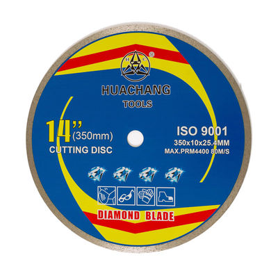 Hot Press 14inch 350×2.2/3.2×10×25.4mm Diamond Tile Saw Blades For General Purpose ,Ceramic , Marble And Concrete