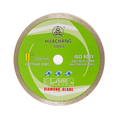 200mmx22.23mm 8 Inch Continuous Rim Diamond Blade For Masonry