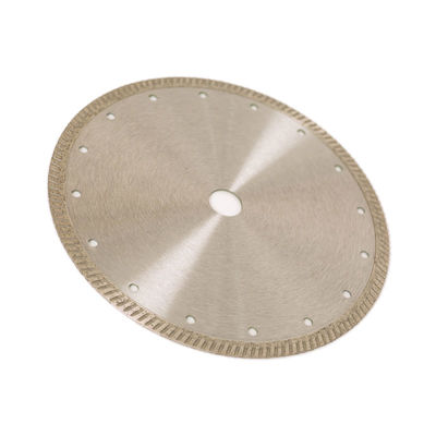 Cold Press 7inch 180×1.6/2.6×10×22.23mm Turbo Diamond Blade For General Purpose , Ceramic , Marble And Concrete