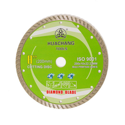Turbo Diamond Blade Cold Press 8inch 200×10×22.23mm High Quality For General Purpose , Ceramic , Marble