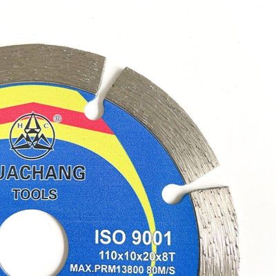 Hot Press	110×1.2/1.8×10×20×8T Segmented Blade Diamond Saw Blade For Ceramic ,Tile,Granite,Marble, Concrete And Brick