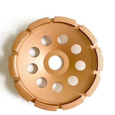 125mm 5inch Single Row Diamond Cup Grinding Wheels Grit 30/40 All Purpose