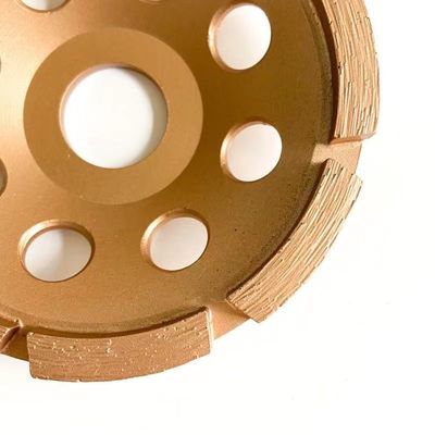 Factory 7inch Laser Welded 180mm Diamond Single Row Grinding Cup Wheel For Concrete , Stone,Hard Building Materials
