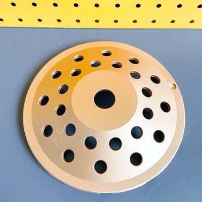Factory 9inch Laser Welded 230mm Diamond Single Row Grinding Cup Wheel For Concrete , Stone,Hard Building Materials