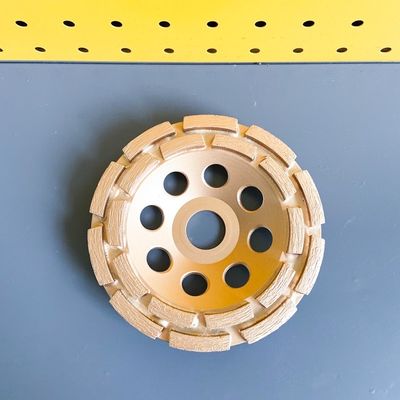 115mm 4-1/2 In. Double Row Diamond Cup Wheel For Stone Double Diamond Cup