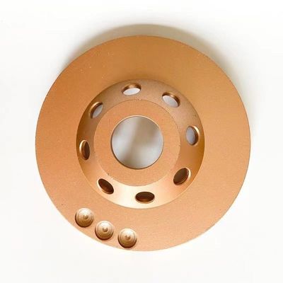 7 In. Single Row Double Row Diamond Cup Grinding Wheel 180mm Huachang Diamond Tools