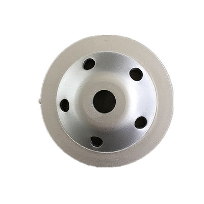 hot press 4inch 105×4.5×20×22.23mm Sintered 105mm Diamond Continuous Turbo Grinding Cup Wheel For Concrete , Stone