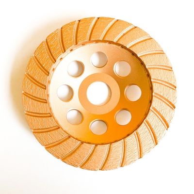 High Quality 4.5inch 115×4.5×20×22.23Mm Concrete Turbo Diamond Grinding Cup Wheel Sintered