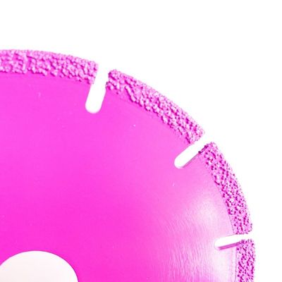 High Quality 100×1.4/2.2×5×20×12T Vacuum Brazed Diamond Saw Blade For Machinery Processing Industry