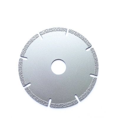 High quality 105×0.5/1.0×5×20×8T Vacuum Brazed Diamond Grinding Cutting Disc for stone ceramic plastic marble