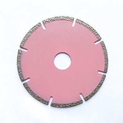 4.5inch 115×1.4/2.2×5×22.23×9T High Quality Vacuum Brazed Diamond Grinding Cutting Disc For Stone Ceramic Plastic Marble