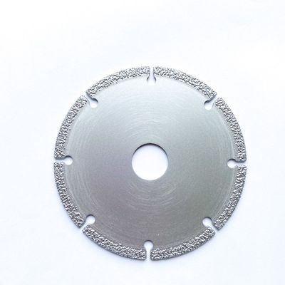 High Quality 4.5inch 115×1.4/2.4×6×9T×22.23mmVacuum Brazed Diamond Grinding Cutting Disc