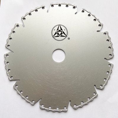 5inch 125x22.23mm Vacuum Brazed Diamond Blade For Stone Cutting