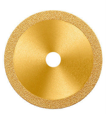 110MM 4.3 Inch Vacuum Brazed Diamond Saw Blade 20mm Bore For Marble Cutting