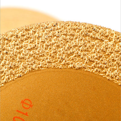 115×1.0/1.5×5×20mm Vacuum Brazed Diamond Saw Blade For Cutting Cast Iron Marble Metal Stainless Steel Fire Emergency