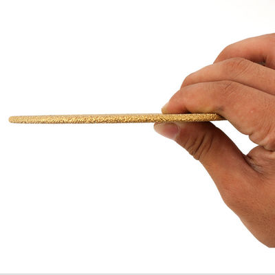 150×1.6×10×22.23mm Vacuum Brazed Diamond Saw Blade For Cutting Cast Iron Marble Metal Stainless Steel Fire Emergency