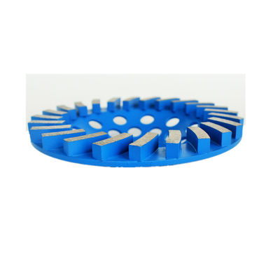 150mm Laser Welded Segmented Diamond Grinding Cup Wheel For Concrete , Stone, Building Material