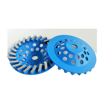 150mm Laser Welded Segmented Diamond Grinding Cup Wheel For Concrete , Stone, Building Material