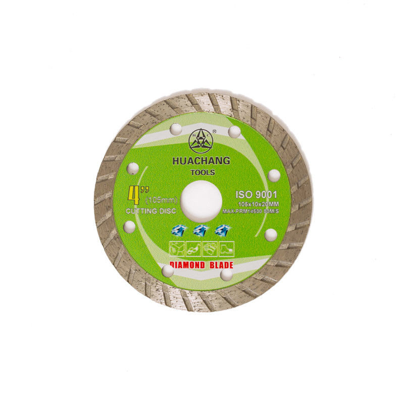 Cold Press 4inch 105*1.8/1.2*10*8*20mm Turbo Diamond Blade For General Purpose , Ceramic , Marble And Concrete