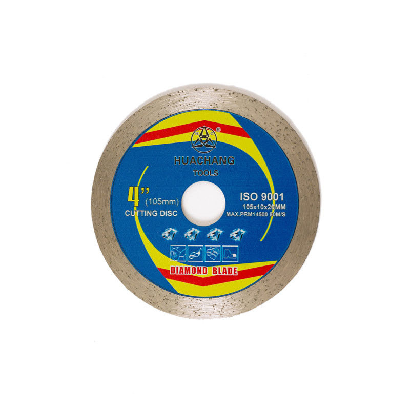 Hot Press 4inch 105*1.8/1.2*10*8*20mm Diamond Tile Saw Blades For General Purpose ,Ceramic , Marble And Concrete