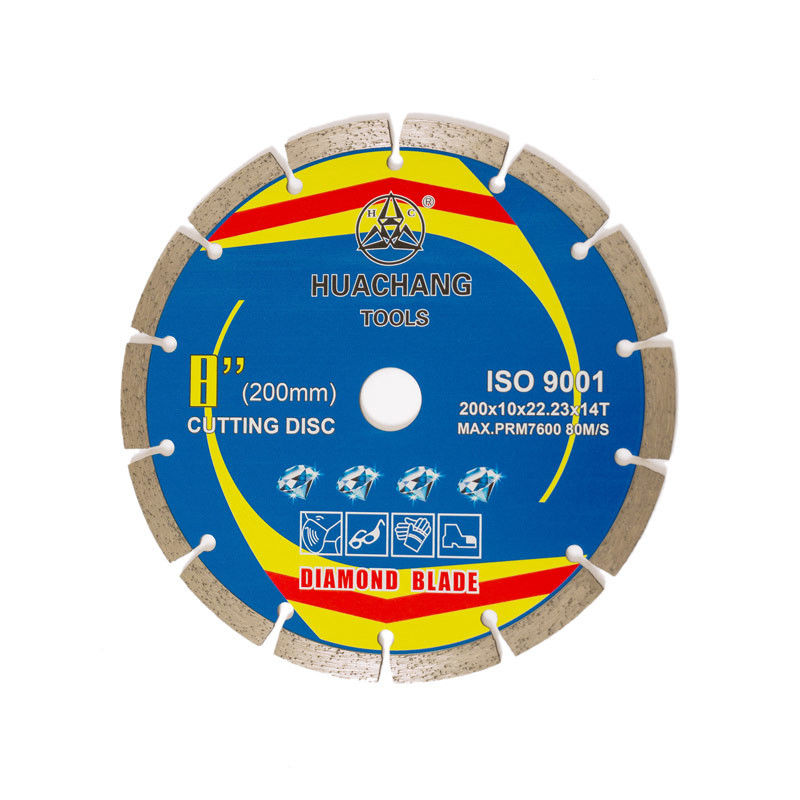 Hot Press 200×1.6/2.2×10×22.23×14T Diamond Saw Blade Diamond Segment &65Mn Steel Body For Ceramic ,Tile,Granite,Marble