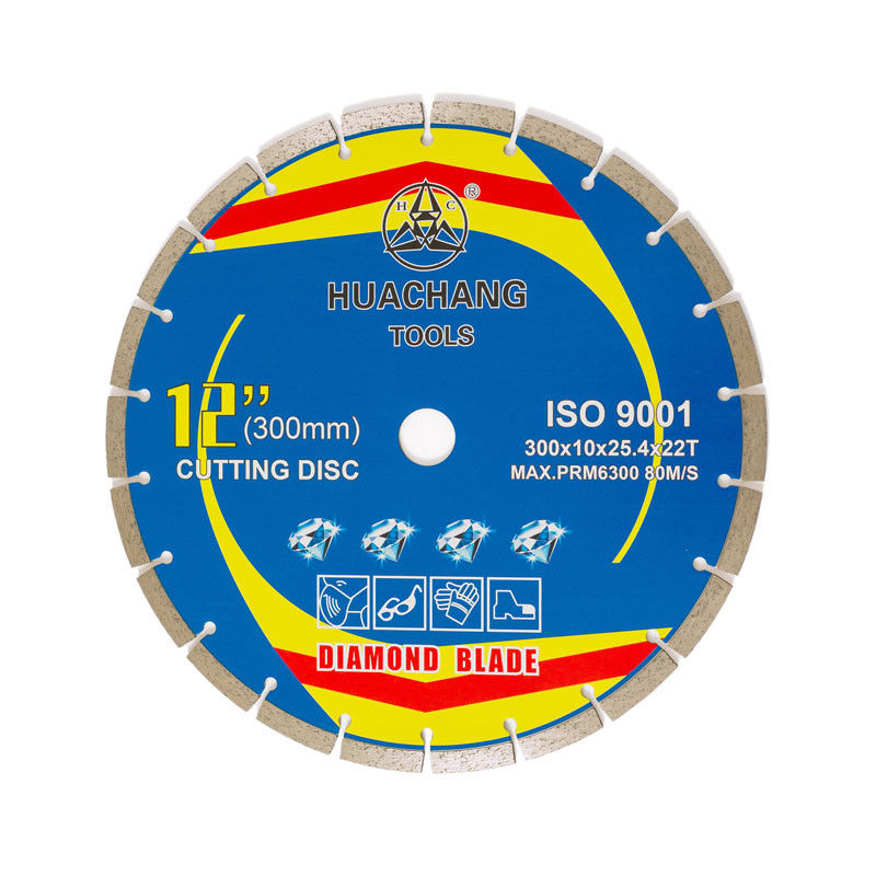 High Quality 300×10×25.4×22T Concrete Cutting Wheel For Grinder 300mm Diamond Tile Cutting Blade