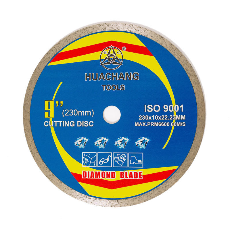 Hot Press 9inch 230×1.8/2.6×10×22.23mm Diamond Tile Saw Blades For General Purpose ,Ceramic , Marble And Concrete