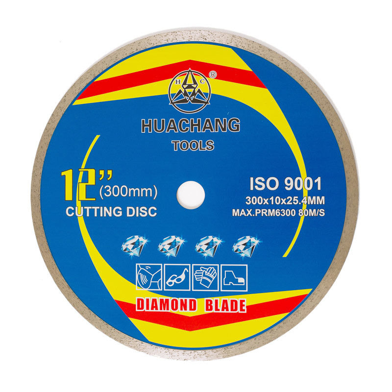 12inch '300×2.0/3.0×10×25.4mm Hot Press Diamond Tile Saw Blades For General Purpose ,Ceramic , Marble And Concrete