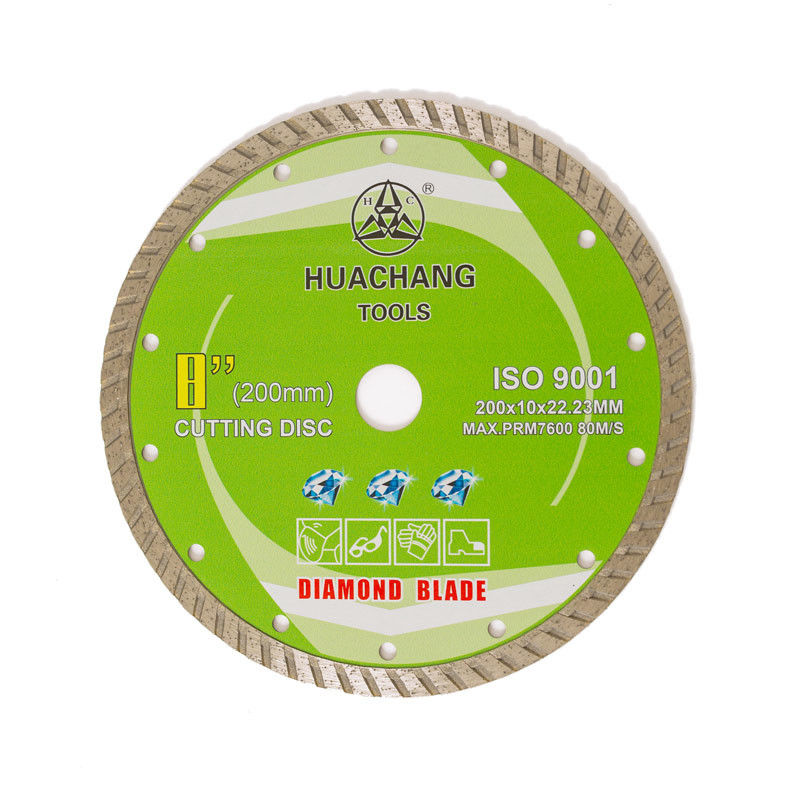 Turbo Diamond Blade Cold Press 8inch 200×10×22.23mm High Quality For General Purpose , Ceramic , Marble