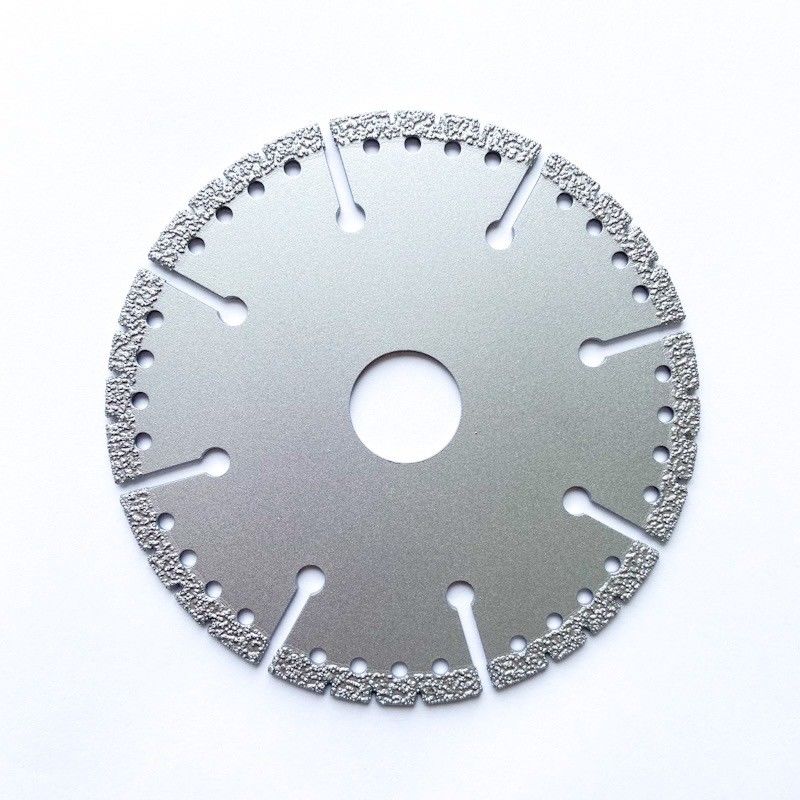 4.5inch 115×1.4/2.4×8×9T×22.23 Vacuum Brazed Diamond Grinding Cutting Disc High Quality For Stone Ceramic Plastic Marble