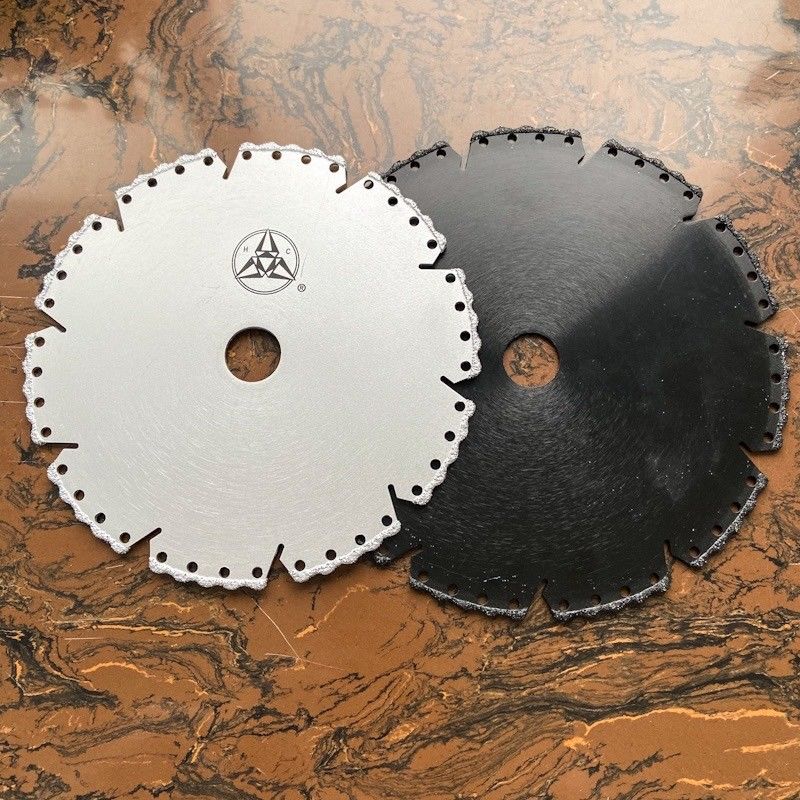 Good Look 5inch 125×1.4/2.4×8×9T×22.23 Vacuum Brazed Diamond Grinding Cutting Disc For Stone Ceramic Plastic Marble