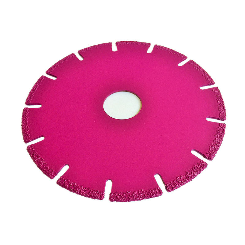 Good Look 5inch 125×1.4/2.2×5×22.23×15T Vacuum Brazed Diamond Grinding Cutting Disc For Stone Ceramic Plastic Marble
