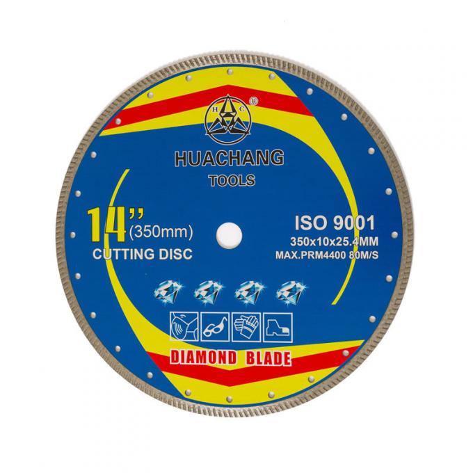 10" 250mm 14 Inch 350mm Porcelain Diamond Blade For Porcelain Tile